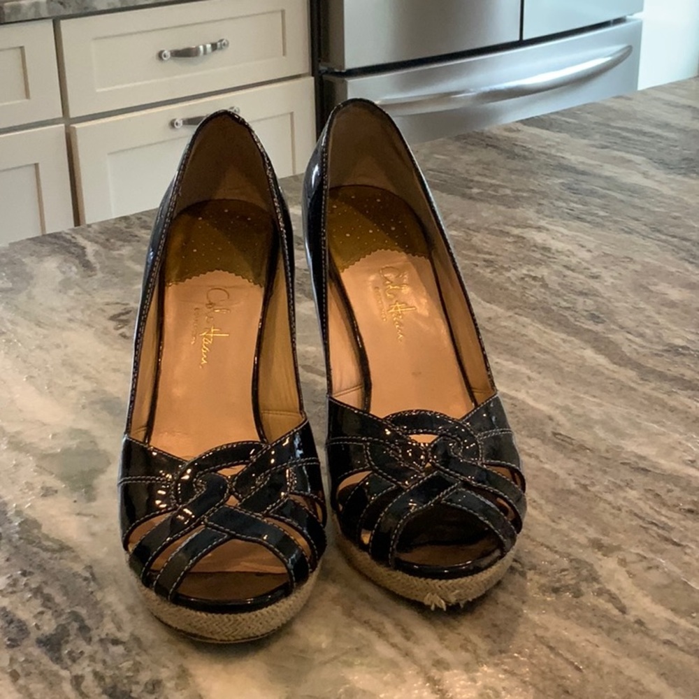 Cole Haan Nike Air Patent Leather shoes